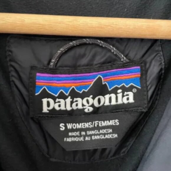 PATAGONIA W's Prow Bomber Jacket in Black | Down winter coat | Size: S - Picture 4 of 7